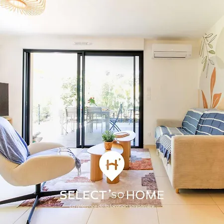 Appartement Selectsohome - Jardin, Piscine, 6 Pers - Iloa-a02